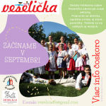 Slovak Children's Ensemble Veselicka registration for school year 2021/22 coming soon